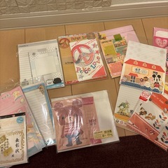 便箋・レターセット　まとめての画像