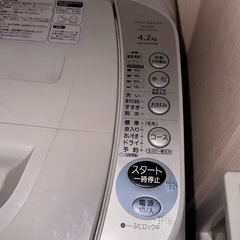 【東京都板橋手渡し】洗濯機W47D50H82cmの画像