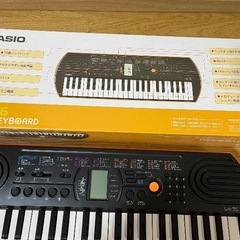 ミニ キーボード カシオの画像