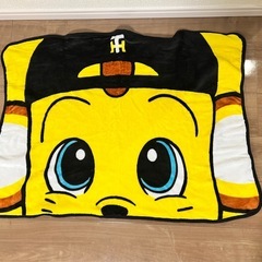 阪神タイガース　キー太　クッション　ブランケットの画像