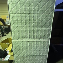 決まりましたシングルマットレスの画像