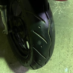 【New】実働 BT新品 バリ溝 スズキ CA45A レッツ4　4スト原付 インジェクション スクーター ワインレッドの画像