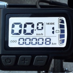 【10km未満/ほぼ新車】電動クロスバイク TRANS MOBILLY e-UNIYU7016 マッドブラック 16段変速の画像