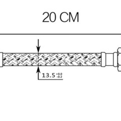 フレキパイプ水道用　2本
の画像