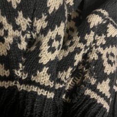 ニットカーディガン グレー 韓国の画像