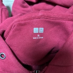 UNIQLO ユニクロ　パーカー　メンズ　XLの画像
