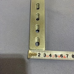 未使用アンカープレートL字4枚DIYの画像