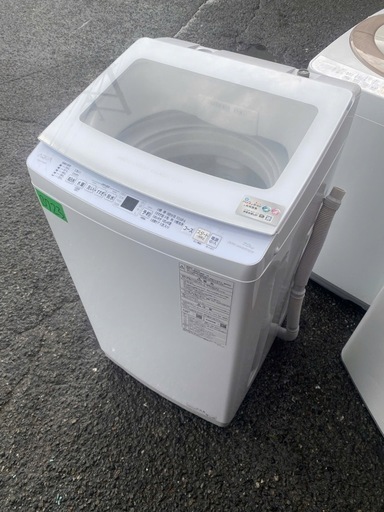 NO B723?福岡市内配送設置無料✨?全自動洗濯機 ホワイト AQW-V7N-W [洗濯7.0kg /上開き] 2023ねn2023