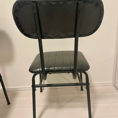 B-companyダイニングチェア（テーブル➕チェアｘ2で1800円）  12／19引取0円
の画像