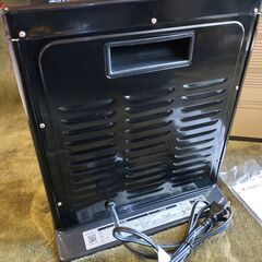 山善 YAMAZEN 電気ストーブ 800/400W切替式 DS-D086 ブラックの画像