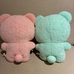 キキララ   ラテクマ BIG ぬいぐるみ セットの画像
