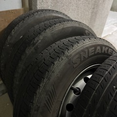 12インチ　タイヤ　ホイールの画像