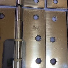 DIYステンレス蝶番ヒンジ4点の画像