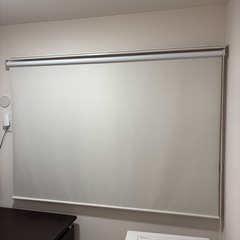 ニトリ　遮光ロールスクリーン(ドルフィンWH 180X220)の画像