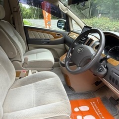 ローンも可能‼️アルファード　4WD  車検2年　74000kmの画像