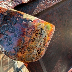 根来塗 低卓 古民具 座卓 民芸家具 天板クラックあり の画像