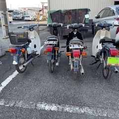 ホンダ スーパーカブ キャブ車4台まとめ売り
の画像