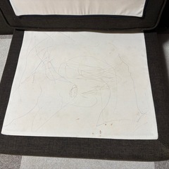 ３人がけソファ（オットマン付き）の画像