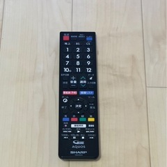 SHARP 32型テレビ2018年製の画像