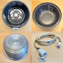 リンナイ 都市ガス用 ３合炊き ガス炊飯器 こがまる RR-030FS（グレイッシュホワイト）2020年製の画像