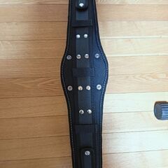 落下制止用安全帯、腰当てベルトまとめて（中古美品）の画像