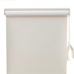 ニトリ　遮光ロールスクリーン(ドルフィンWH 180X220)の画像