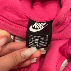 【NIKE】ピンク ジャージ セットアップ キッズ ベビーの画像