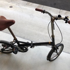 折りたたみ自転車（ギアなし）の画像