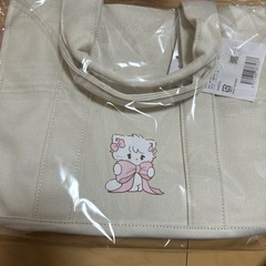 mikko フリル付き　ミニキャンバストートバッグ　mousse リルアラモードの画像