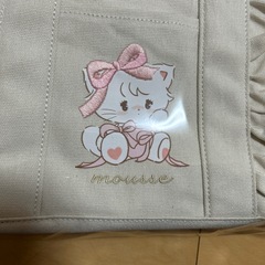 mikko フリル付き　ミニキャンバストートバッグ　mousse リルアラモードの画像