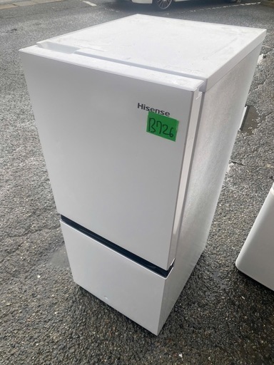 NO B726?福岡市内配送設置無料✨?冷蔵庫/ハイセンス/一人暮らし/135L/ボトムフリーザー/霜取り不要2022年式/HR-D1