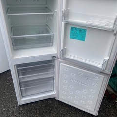 NO B728🌈福岡市内配送設置無料✨🌈ハイアール 冷蔵庫洗濯機ピンクセット 冷蔵庫 148L 2ドア JR-NF148B の画像