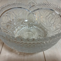クリスタルガラス　ボウルの画像