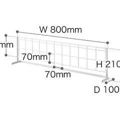  tower⭐︎キッチン自立式メッシュパネル 横型 の画像