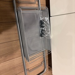 【美品】４段スチールラックの画像