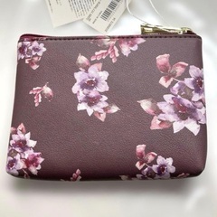 新品　Cocoonistクーニスト　フラワーミニポーチの画像