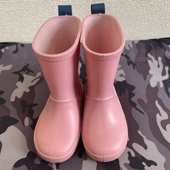 futafuta ピンク 長靴　14cmの画像