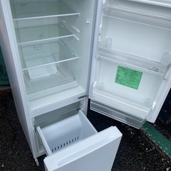 NO B729🌈福岡市内配送設置無料✨🌈YAMADASELECT(ヤマダセレクト）　YRZF15G1　2ドア冷蔵庫　(156L・右開き)　ホワイト 2020ねn2020年の画像