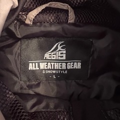 ワークマン　イージス　スノーウェア　Lサイズの画像