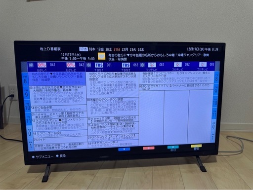 ELSONIC テレビ32型 2020年製 録画機能搭載