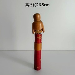 ヴィンテージ　こけし　5個セット　最高約26.5cmの画像