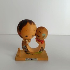 ヴィンテージ　こけし　5個セット　最高約26.5cmの画像