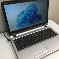 🍀【超美品】ノートPC「HP・ヒューレットパッカー」Win11 Office2024「SSD 256GB」 管理No1-1の画像
