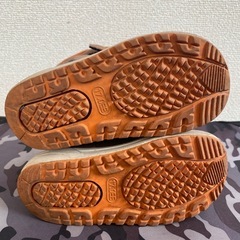 冬用キッズブーツ ブラウン17cmの画像