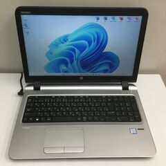🍀【超美品】ノートPC「HP・ヒューレットパッカー」Win11 Office2024「SSD 256GB」 管理No1-2の画像