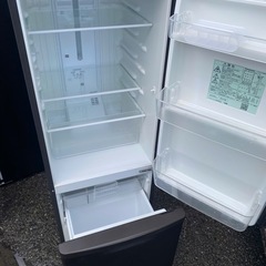 NO B735🌈福岡市内配送設置無料✨🌈パナソニック Panasonic 冷蔵庫 168L 右開き 2ドア マットビターブラウン NR-B17BW-T 2019年の画像