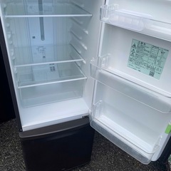 NO B735🌈福岡市内配送設置無料✨🌈パナソニック Panasonic 冷蔵庫 168L 右開き 2ドア マットビターブラウン NR-B17BW-T 2019年の画像