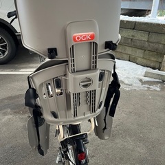 自転車　チャイルドシート付きの画像