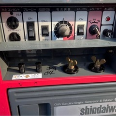 OHV GASOLINE ENGINE GENERATOR & WELDER EGW151MSの画像