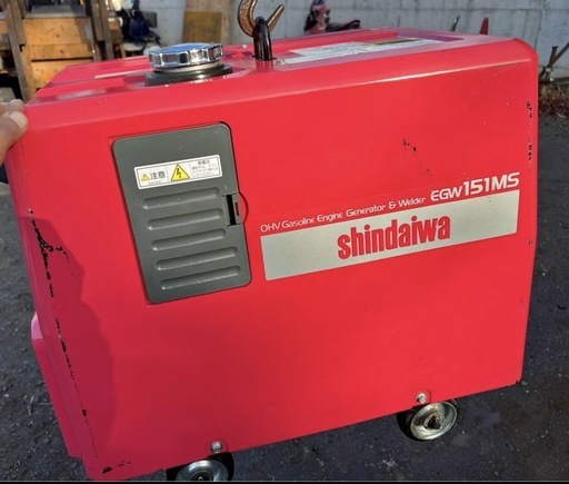 OHV GASOLINE ENGINE GENERATOR & WELDER EGW151MS